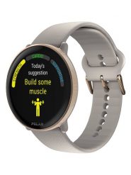 Polar Zegarek fitness ''Ignite 3'' w kolorze szarym rozmiar: onesize. Szare, cyfrowe zegarki damskie POLAR, metalowe. Za 1,120.13 zł.