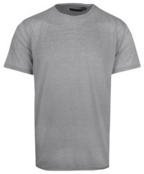 Lekki Męski T-Shirt w Stylu Vintage - Brave Soul - Brudny Popiel. Szare t-shirty męskie Brave Soul, na lato, l, bez wzorów, z bawełny, bez kołnierzyka. Za 59.00 zł.