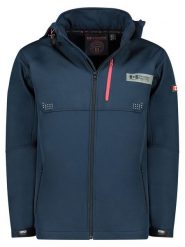 Canadian Peak Kurtka softshellowa "Tabloeak" w kolorze granatowym rozmiar: M. Niebieskie kurtki outdoor męskie Canadian Peak, m, bez wzorów, bez kaptura. Za 197.17 zł.
