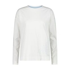 Bluza damska CMP. Białe bluzy bez kaptura damskie CMP, z materiału. Za 244.50 zł.