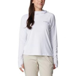 Koszulka sportowa damska Columbia Summit Valley z długim rękawem. Zielone bluzki sportowe damskie Columbia, xs, bez wzorów, z poliesteru, bez ramiączek. Za 329.00 zł.