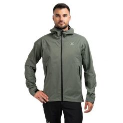 Kurtka przeciwdeszczowa męska Montura Danubio G. Czarne kurtki męskie MONTURA, na zimę, m, bez wzorów, sportowe, bez kaptura. Za 1,259.00 zł.