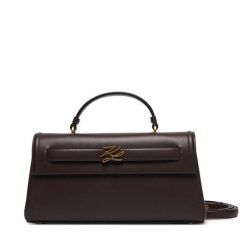Torebka KARL LAGERFELD. Brązowe torebki klasyczne damskie Karl Lagerfeld, bez wzorów, bez dodatków. Za 1,399.00 zł.