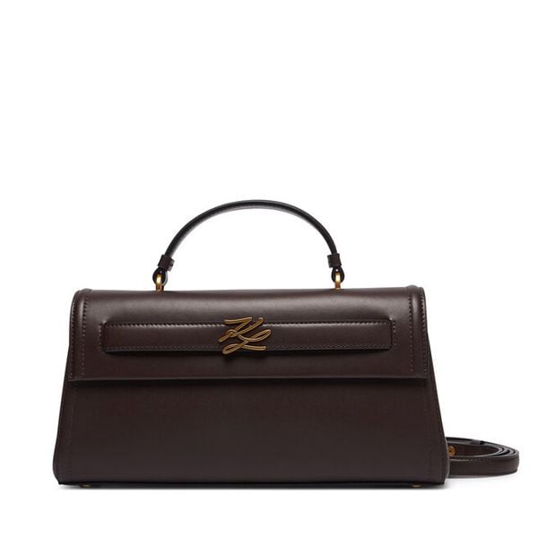 Torebka KARL LAGERFELD. Brązowe torebki klasyczne damskie Karl Lagerfeld, bez wzorów, bez dodatków. Za 1,399.00 zł.
