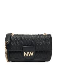 Nine West Torebka CEO-Astoria-Allure-LX10165 Czarny. Czarne torebki klasyczne damskie Nine West, bez wzorów, z materiału, bez dodatków. Za 349.99 zł.