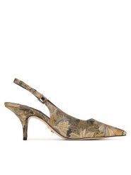 Steve Madden Szpilki 11005715 Złoty. Żółte szpilki Steve Madden, bez wzorów, z materiału, bez obcasa. Za 519.99 zł.
