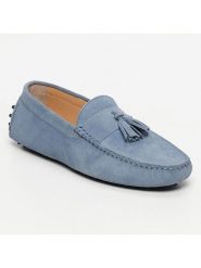 CHARLES & SMITH Skórzane mokasyny "Fred" w kolorze błękitnym rozmiar: 42. Niebieskie mokasyny męskie CHARLES & SMITH. Za 173.99 zł.