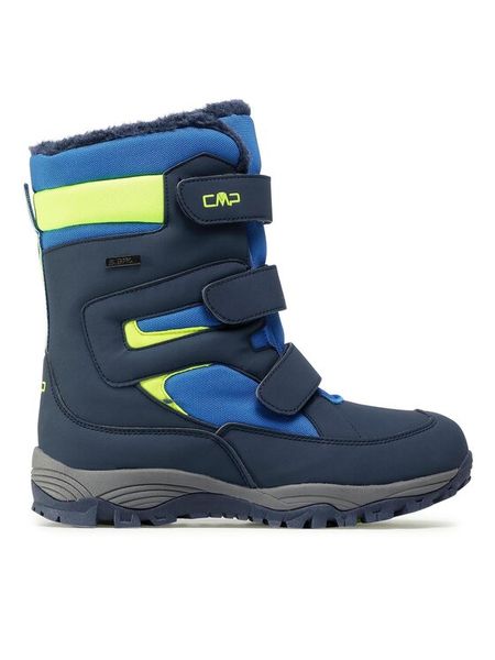 CMP Śniegowce Kids Hexis Snow Boot Wp 30Q4634 Granatowy. Niebieskie buty zimowe chłopięce CMP, ze skóry. Za 239.99 zł.