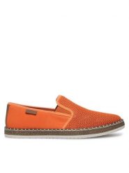 Rieker Tenisówki B5265-38 Pomarańczowy. Brązowe trampki i tenisówki męskie Rieker, bez wzorów, z syntetyku, bez zapięcia. Za 299.99 zł.