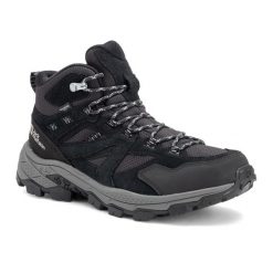 Buty trekkingowe męskie Jack Wolfskin Vojo Tour Texapore Mid. Czarne buty trekkingowe męskie Jack Wolfskin, bez zapięcia, wspinaczkowe. Za 449.99 zł.