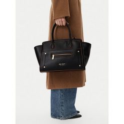 Torebka Nine West. Czarne torebki klasyczne damskie Nine West, bez wzorów, bez dodatków. Za 249.99 zł.
