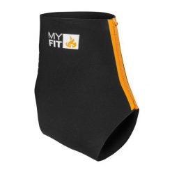 Ochraniacze na kostki Myfit Footies Heel Lock (x2). Czarne kapcie damskie MYFIT, z materiału. Za 162.50 zł.