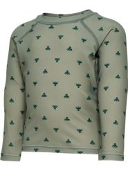 Hummel hmlMINI BEE AOP SWIM T-SHIRT L/S – Kąpielowa koszulka z długim rękawem,. Szare koszulki dziewczęce HUMMEL, l, bez wzorów, z elastanu, bez ramiączek. Za 191.00 zł.