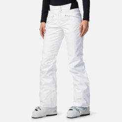 Spodnie Rossignol W Classique Pant White 22/23. Białe spodnie dresowe damskie Rossignol, bez wzorów, sportowe. W wyprzedaży za 1,239.00 zł.