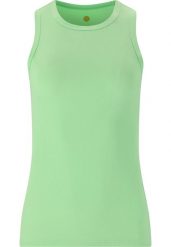 Damski tank top Athlecia Madilyn. Białe topy sportowe damskie Athlecia, l, bez wzorów, z materiału, bez ramiączek. Za 114.00 zł.