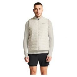 Kurtka puchowa bez rękawów Craft Subz 4. Niebieskie kurtki męskie Craft, bez wzorów, z puchu, sportowe, bez kaptura. W wyprzedaży za 390.80 zł.