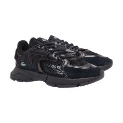 Buty męskie sportowe Lacoste L003 NEO. Czarne buty sportowe na co dzień męskie Lacoste, z materiału, bez zapięcia, trekkingowe. Za 428.00 zł.