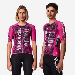 Koszulka na rower szosowy Van Rysel RCR-R Replica VR Roubaix. T-shirty sportowe męskie VAN RYSEL, m, z elastanu, bez ramiączek, rowerowe. Za 299.99 zł.