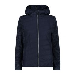 Damska kurtka z kapturem CMP. Niebieskie kurtki damskie CMP, bez wzorów, z puchu, z kapturem. Za 392.00 zł.