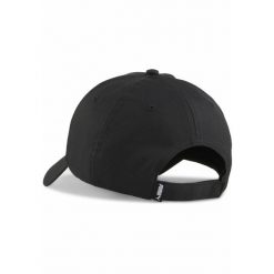 Czapka z daszkiem ESS Metal PUMA Cat PUMA Black. Czarne czapki męskie Puma, bez wzorów, klasyczne. Za 55.00 zł.