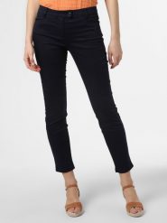 Marc O'Polo Spodnie Kobiety Bawełna niebieski, 36. Niebieskie spodnie materiałowe damskie Marc O´Polo, bez wzorów, z bawełny, casualowe. Za 559.95 zł.