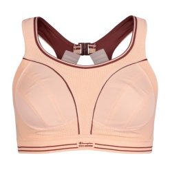 Biustonosz treningowy Shock Absorber Ultimate Run Bra. Niebieskie biustonosze sportowe damskie Shock Absorber, bez wzorów. Za 199.99 zł.