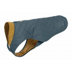 Płaszcz dla psa Ruffwear Stumptown. Niebieskie płaszcze męskie RUFFWEAR, s, bez wzorów, z materiału, klasyczne. Za 552.00 zł.