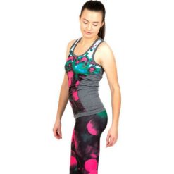 Top fitness SPOKEY Slashi (rozmiar M). Topy sportowe damskie SPOKEY OSTATECZNE, m, bez wzorów, z materiału, bez ramiączek. Za 187.99 zł.