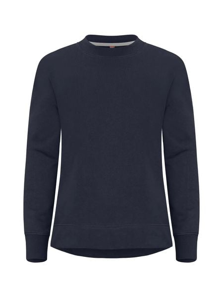 Clique Miami PRO Roundneck Women blu ciemny – bluza z bawełny z recyklingu –. Niebieskie bluzy bez kaptura damskie CLIQUE, m, z bawełny. Za 189.08 zł.