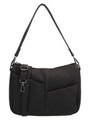 Beagles Skórzana torebka "Lourenza" w kolorze czarnym - 26 x 18 x 11 cm rozmiar: onesize. Czarne torebki klasyczne damskie Beagles, bez wzorów, z materiału, bez dodatków. Za 96.83 zł.