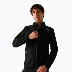 Bluza polarowa męska REGATTA Torrens. Czarne bluzy bez kaptura męskie Regatta, m, z materiału. Za 339.99 zł.