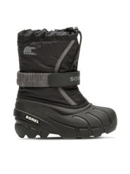 Sorel Śniegowce Childrens Flurry™ Boot 2114082016 Czarny. Czarne buty zimowe chłopięce Sorel, z materiału. Za 269.99 zł.