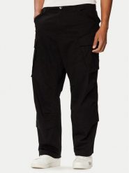 G-Star Raw Spodnie cargo Rovic 3D D30010-5126 Czarny Relaxed Fit. Czarne spodnie materiałowe męskie G-Star, bez wzorów, z bawełny, retro. Za 429.99 zł.