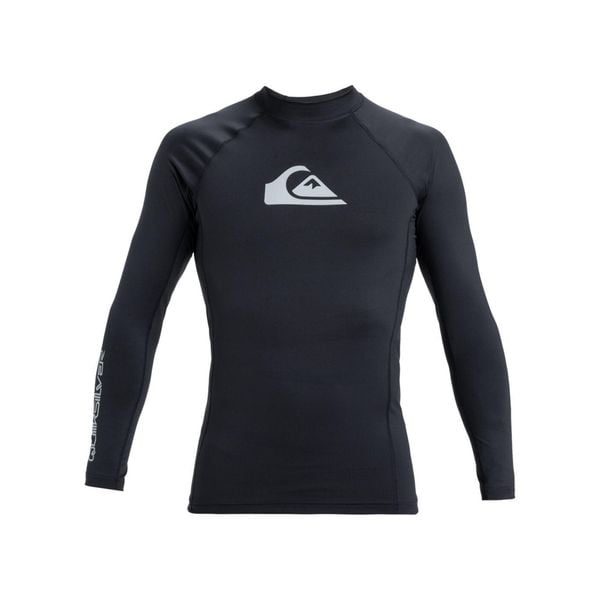 Koszulka surfingowa z długim rękawem UPF 50 dla Mężczyzn EVERYDAY Czarny. Niebieskie koszulki męskie z długim rękawem Quiksilver, m, z elastanu. Za 159.99 zł.