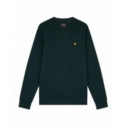 Bluza z okrągłym dekoltem Lyle & Scott. Zielone bluzy bez kaptura męskie LYLE AND SCOTT, m. Za 269.20 zł.