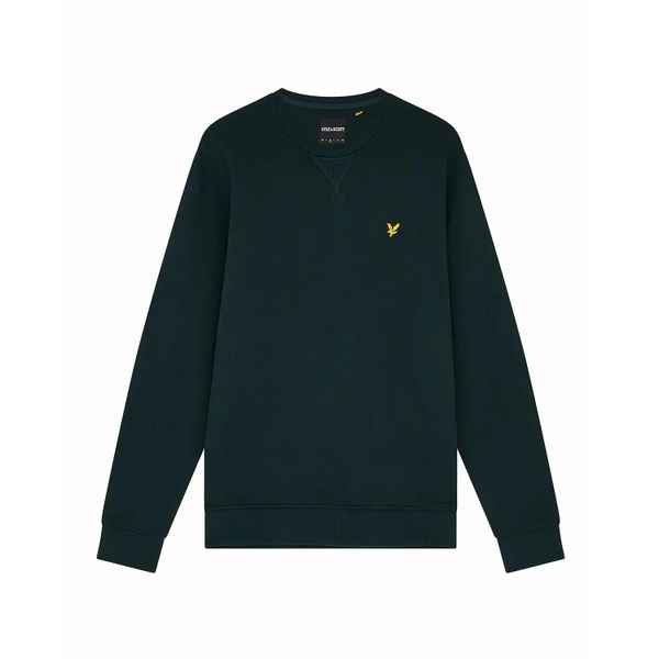 Bluza z okrągłym dekoltem Lyle & Scott. Zielone bluzy bez kaptura męskie LYLE AND SCOTT, m. Za 269.40 zł.