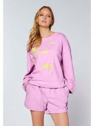 Chiemsee Bluza w kolorze jasnoróżowym rozmiar: XS. Różowe bluzy z nadrukiem damskie Chiemsee, xs, z bawełny. Za 109.95 zł.