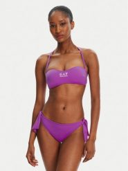 EA7 Emporio Armani Bikini 7W000319 AF12599 ZA001 Fioletowy. Fioletowe bikini damskie EA7 Emporio Armani, bez wzorów. Za 379.99 zł.