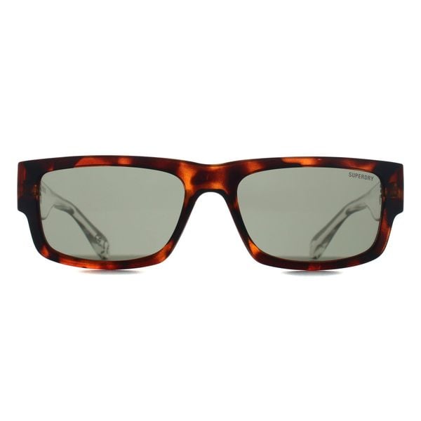 Okulary przeciwsłoneczne Unisex Superdry SDS-5005 54102A. Brązowe okulary przeciwsłoneczne damskie Superdry., prostokątne. Za 340.50 zł.