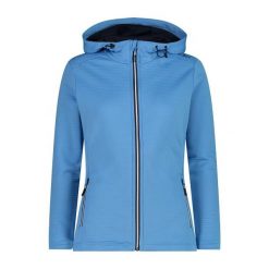 Bluza damska turystyczna CMP 31E1836. Niebieskie bluzy bez kaptura damskie CMP, l. W wyprzedaży za 372.05 zł.