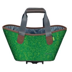 Systemowa torba na zakupy AGNETHA 2.0, wegetariańska. Zielone torebki klasyczne damskie RACKTIME, bez wzorów, bez dodatków. Za 339.90 zł.