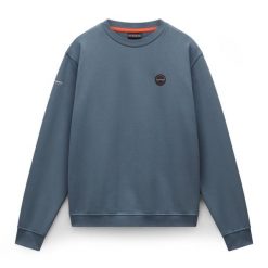 Bluza męska Napapijri B-Badge C Sum. Szare bluzy bez kaptura męskie Napapijri, m. Za 269.99 zł.