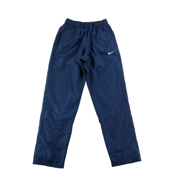 Second life - Spodnie dresowe męskie Nike Straight Fit - Jak nowy. Niebieskie spodnie sportowe męskie Nike, z dresówki. Za 106.46 zł.