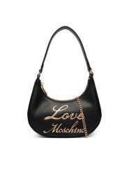 LOVE MOSCHINO Torebka JC4116PP1PLO1000 Czarny. Czarne torebki klasyczne damskie Love Moschino, bez wzorów, ze skóry, bez dodatków. Za 769.99 zł.