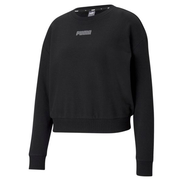 Bluza sportowa damska Puma Modern Basics Crew TR. Czarne bluzy bez kaptura damskie Puma, l, bez wzorów, bez ramiączek, bez kaptura. Za 149.00 zł.