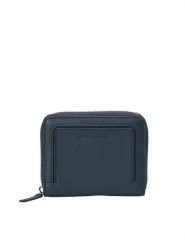 Marc O´Polo Skórzany portfel w kolorze granatowym - 13 x 10 x 2,5 cm rozmiar: onesize. Niebieskie portfele damskie bez wzorów, z materiału. Za 232.95 zł.