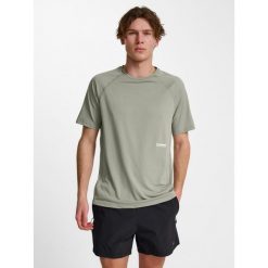 Koszulka treningowa Hummel Pulse. Szare t-shirty sportowe męskie HUMMEL, bez ramiączek, na fitness i siłownię. Za 165.00 zł.