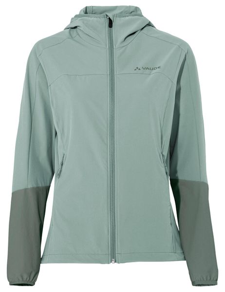 Kurtka damska Moab Jacket IV. Zielone kurtki damskie Vaude, s, bez wzorów, z materiału, z kapturem. Za 519.00 zł.