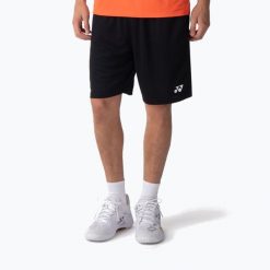 Spodenki tenisowe YONEX 15246 Practice. Czarne szorty damskie YONEX, bez wzorów, z materiału, sportowe. Za 169.99 zł.