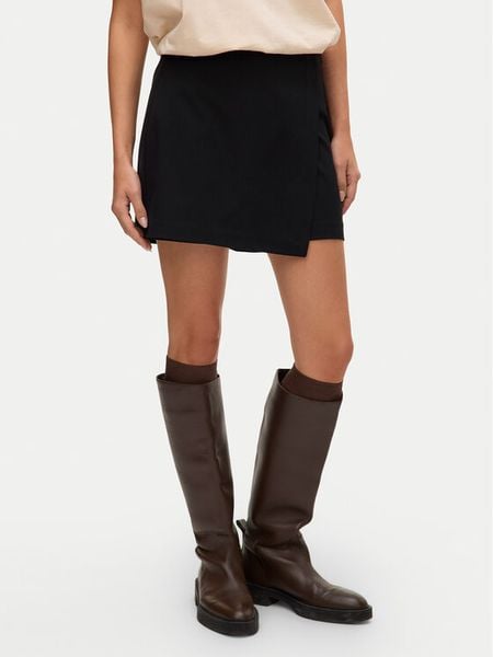 Vero Moda Spódnico-szorty Melina 10332054 Czarny Loose Fit. Czarne szorty damskie Vero Moda, bez wzorów, z materiału. Za 75.99 zł.